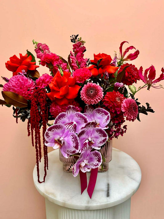 Premium Valentines Vase